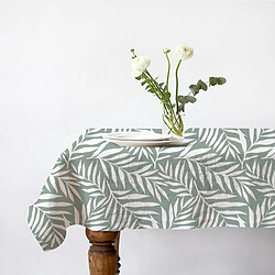 Future Home Nappe carrée anti-taches déperlante feuillage