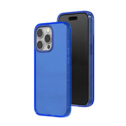 Rhinoshield Coque pour iPhone 15 Pro Série JellyTint Antichoc Bleu pas cher