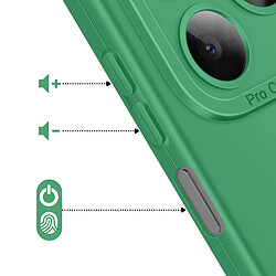 Acheter Avizar Coque pour Honor X5c Plus en Silicone Souple avec Renfort Bloc Caméra Vert