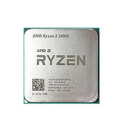 AMD Ryzen5 3400G AM4 12NM 3.7/4.2GHz Has integrated graphics card No fan-Tray