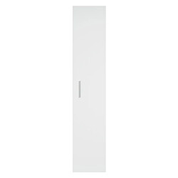 Avis Badplaats Armoire de salle de bain Pluto 30 x 30 x 150 cm - Béton avec blanc