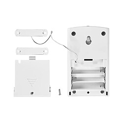 Acheter Nedis Alarme de Porte et de Fenêtre avec Clavier Sirène 85 dB Capteur Magnétique Blanc
