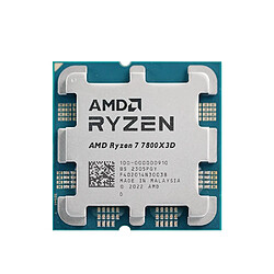 AMD Ryzen7 7800X3D AM5 5NM 4.2/5GHz Has integrated graphics card No fan-Tray