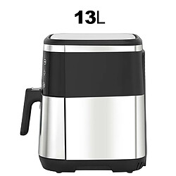 Acheter Sokany Friteuse à Air Chaud 13L 2600W avec Écran Tactile Cuisson Rapide Noir / Argent