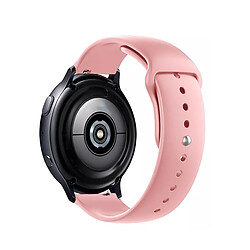 Bracelet En Silicone Lisse PHONECARE Pour Huawei Watch GT Runner 2 - Rose