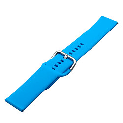 Bracelet En Silicone Lisse Avec Boucle PHONECARE Pour Huawei Watch GT Runner 2 - Bleu Ciel