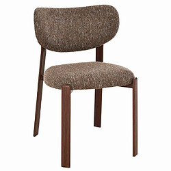 Amadeus Chaise Dino noyer (lot de 2)