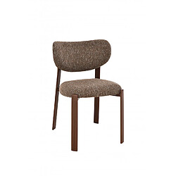 Amadeus Chaise Dino noyer (lot de 2)