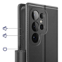 Acheter Mayaxess Étui Portefeuille 2 en 1 pour Galaxy S26 Ultra avec Coque Détachable Noir