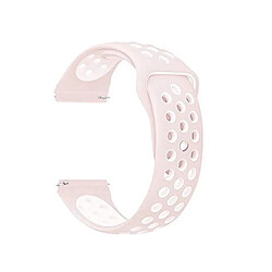 Bracelet SportyStyle PHONECARE Pour Huawei Watch GT Runner 2 - Rose/Blanc
