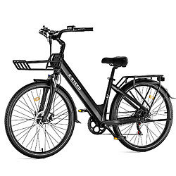 Vélo électrique ville 36V 500W Batterie 15.6Ah autonomie 90km Shimano 7 vitesses