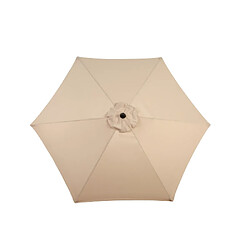 Welltin Parasol Déporté 3m Aluminium 3 Niveaux