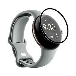 Verre trempé avec bords Noir pour Google Pixel Watch 2 1.2" 41mm - Visiodirect