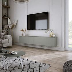 3XELIVING Meuble TV : Aloès, 170 x 34 x 32 cm