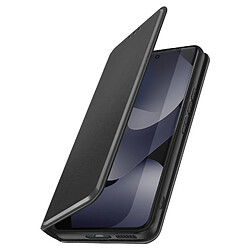 Avizar Étui Folio pour Redmi Note 15 5G / 4G avec Porte-cartes et Fonction Support Noir