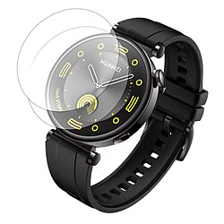 2 Verres trempé avec bordures noires pour Huawei Watch GT 4 41mm 1.32"- Visiodirect