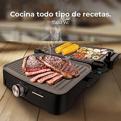 Grill Cecotec 1500W RockStone Noir