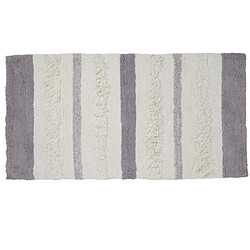 Guy Levasseur Tapis de bain déco en coton tufté 60x120cm