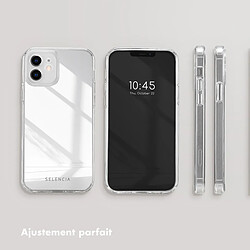 Selencia Coque Mirror pour Apple iPhone 12 (Pro) - Argent pas cher