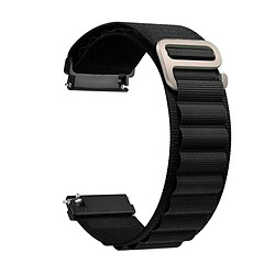 Bracelet Alpine M Nylon(Poignet145-190Mm) PHONECARE Pour Huawei Watch GT Runner 2 - Noir