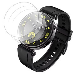 3 Verres trempé avec bordures noires pour Huawei Watch GT 4 41mm 1.32"- Visiodirect