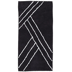 Guy Levasseur Tapis de bain déco géométrique en coton 60x120cm
