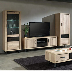 Avis JLC KREATION Colonne 2 portes pleines bois et métal ERIA