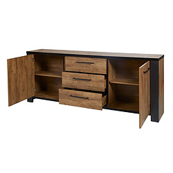 Acheter JLC KREATION Salle manger complète en bois avec table ovale SAMANTHA