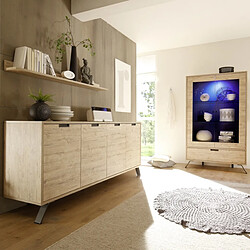 Acheter JLC KREATION Buffet moderne en bois 4 portes 210cm DIANA