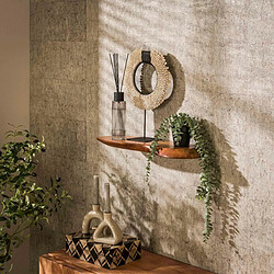 JLC KREATION Étagère murale organique en bois d'acacia massif NIBO