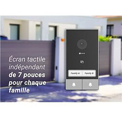 Ezviz HP7 - visiophone 2 familles pas cher