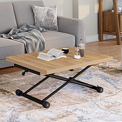 Idmarket TABLE BASSE EXT. ALTURA B/N