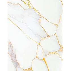 PROTOCOLE HOME Panneau mural PVC effet MARBRE LUNA GOLD 122x260 cm