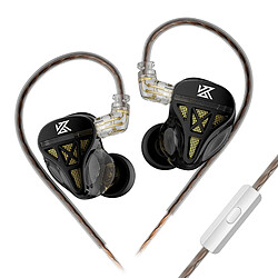 VURAHOME KZ DQS HIFI Avec Micro - Noir