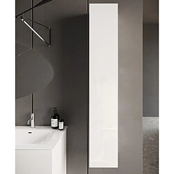JLC KREATION Colonne murale design laqué blanc TANIA