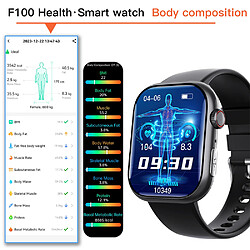 INF Montre connectée ECG avec moniteur de fréquence cardiaque et moniteur d'activité physique, pas cher