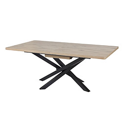 JLC KREATION Table à manger extensible 190-240 cm SANTORINI