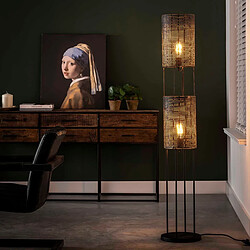 JLC KREATION Lampadaire design en métal ajouré MARA