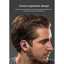 VURAHOME KZ DQS HIFI Avec Micro - Noir pas cher
