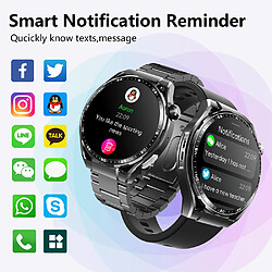 INF Montre connectée avec ECG, cardiofréquencemètre, suivi d'activité et plusieurs modes sport pas cher
