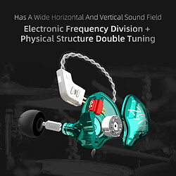 Acheter VURAHOME KZ ZST X HIFI Avec Micro - Vert