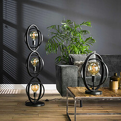 JLC KREATION Lampe à poser industrielle en métal BONY pas cher