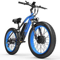 Vélo électrique LANKELEISI MG740PL Dual moteur 2000W batterie Samsung 20Ah autonomie 120km