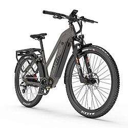 VTT électrique LANKELEISI MX600 PRO 750W pointe 40km/h batterie Samsung 48V20Ah 100km