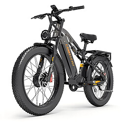 Vélo électrique LANKELEISI MG800MAX Dual moteur 2000W 48km/h batterie Samsung 20Ah 130km