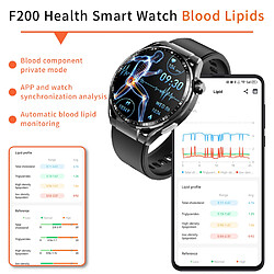 Acheter INF Montre connectée avec ECG, cardiofréquencemètre, suivi d'activité et plusieurs modes sport