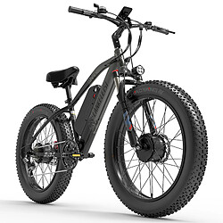 Vélo électrique LANKELEISI MG740PL Dual moteur 2000W batterie Samsung 20Ah autonomie 120km