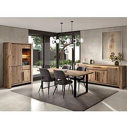 Avis JLC KREATION Table de repas 200cm avec piètement métal SANTORINI