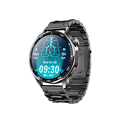 Acheter INF Montre connectée avec ECG, cardiofréquencemètre, tensiomètre et podomètre Black three bead
