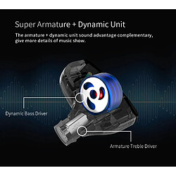 Avis VURAHOME KZ ZST HIFI Avec Micro - Noir